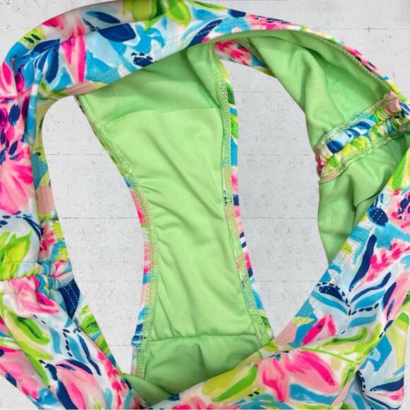 NWT Stella Parker Tankini 2 Pc Bikini Swimsuit Waterlily Tummy Toner Size Large - Picture 9 of 9